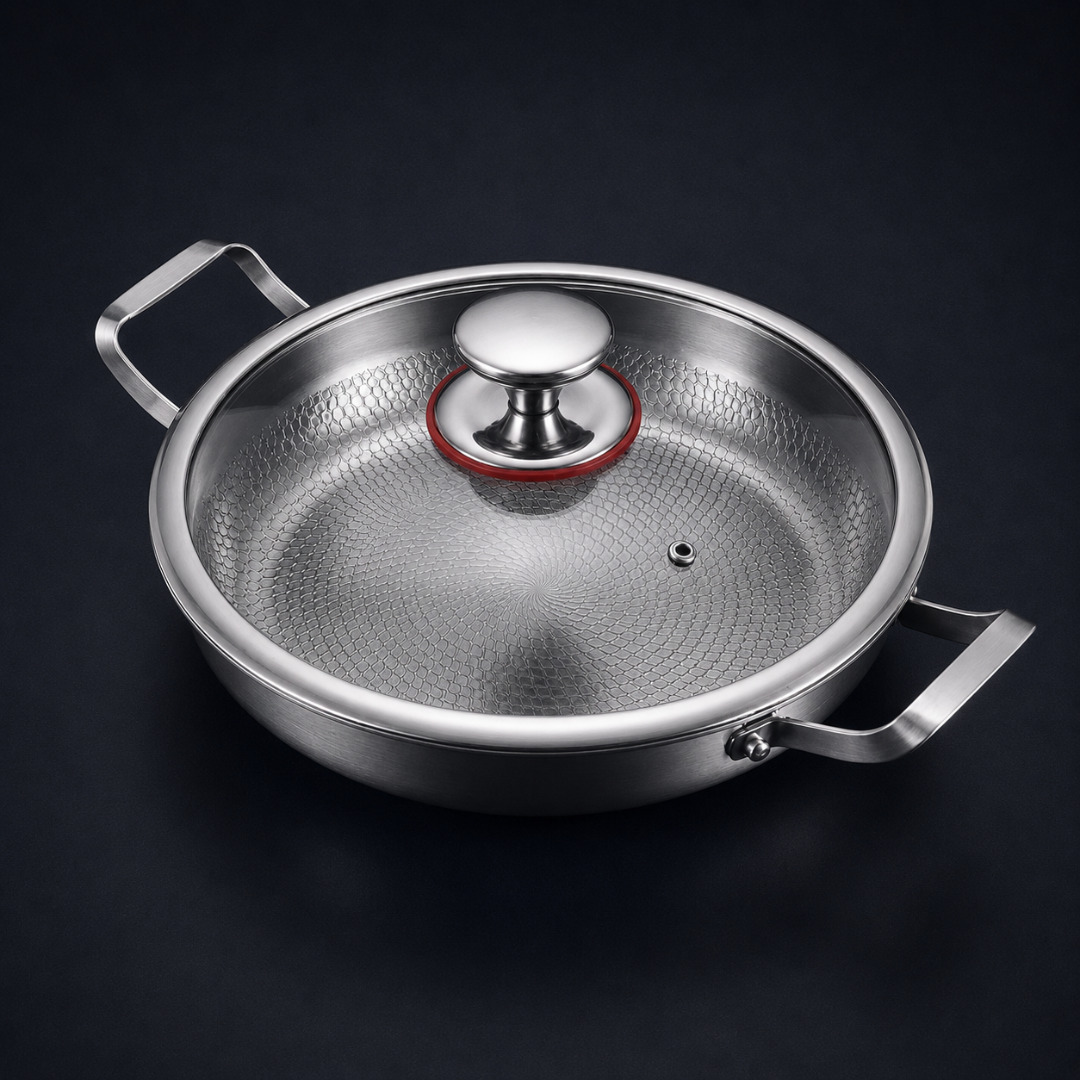 Titanium Two Handled Sauté Pan