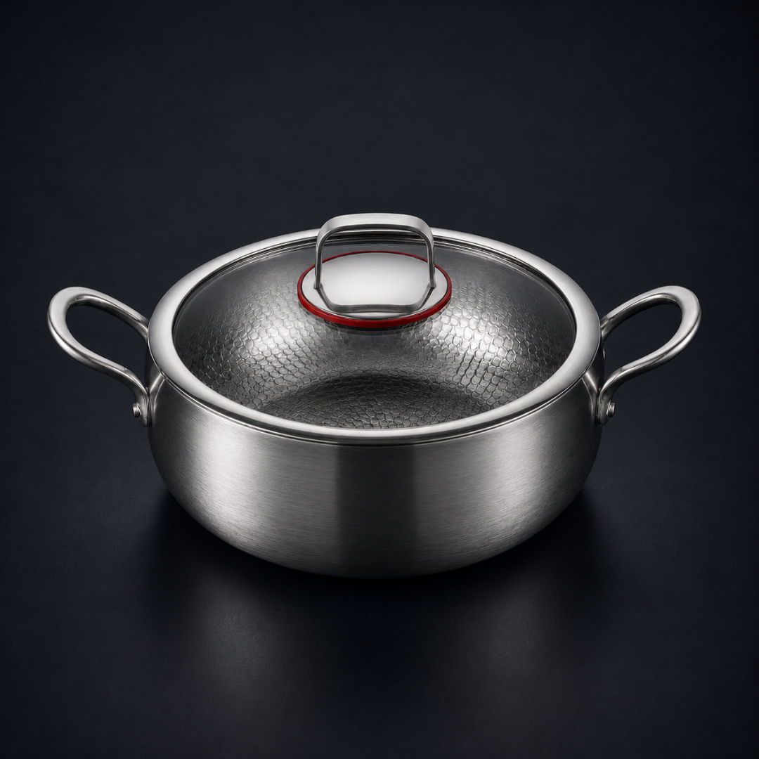 Titanium Deep Casserole Pot