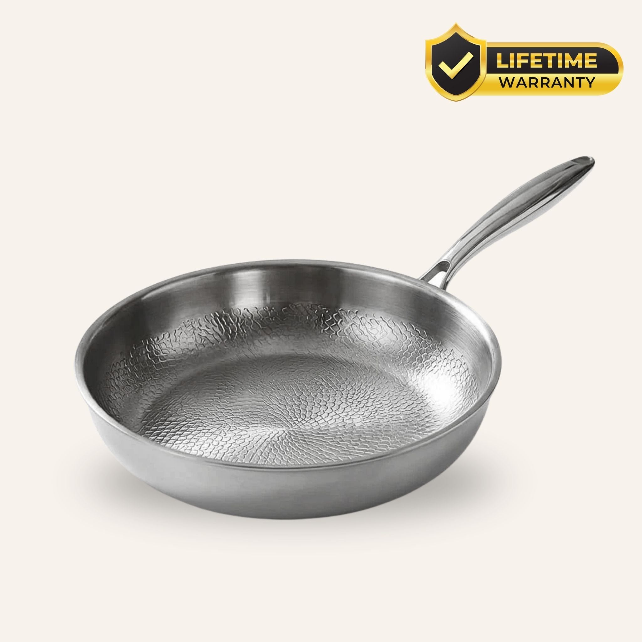 Titanium Hammered Pan + spatula
