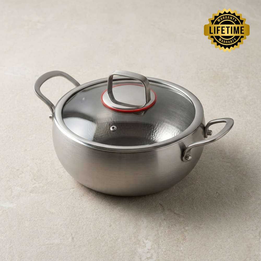Titanium Deep Casserole Pot