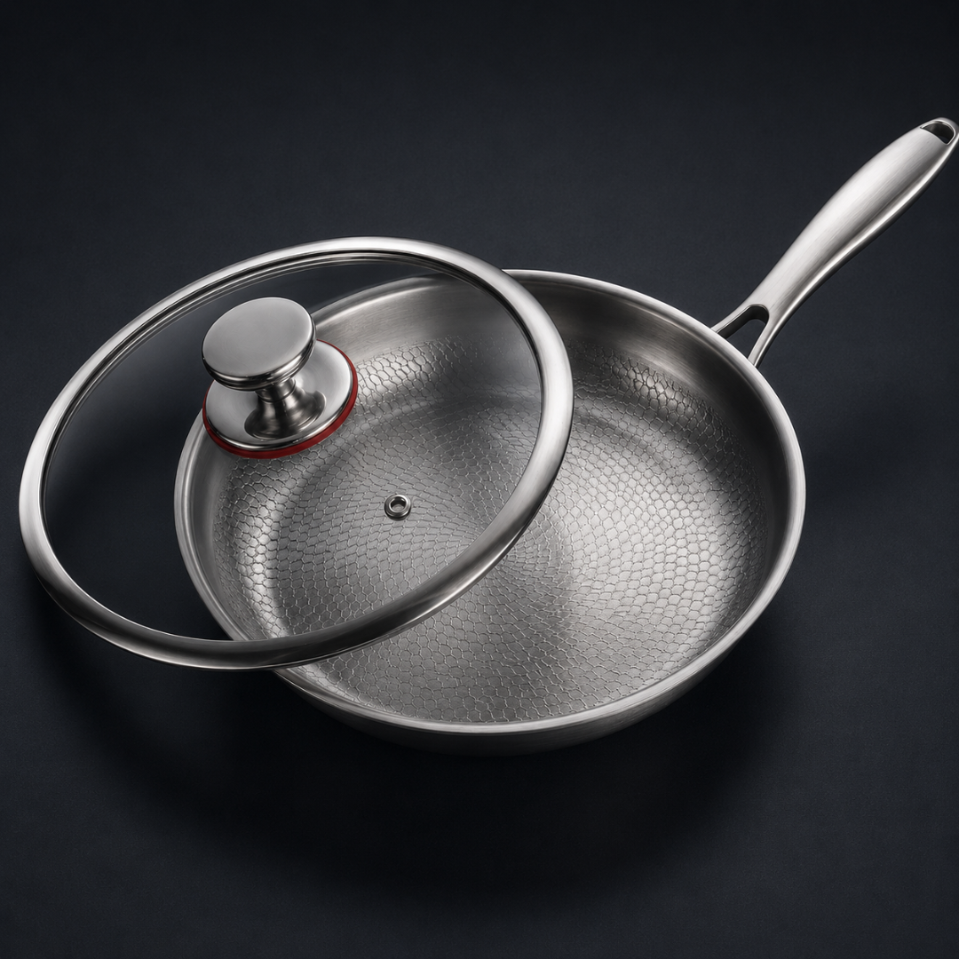 Titanium Hammered Pan